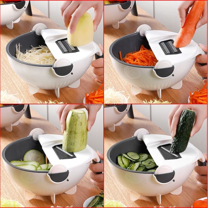 Multi Function 9in1 Food Slicer Cutter P01