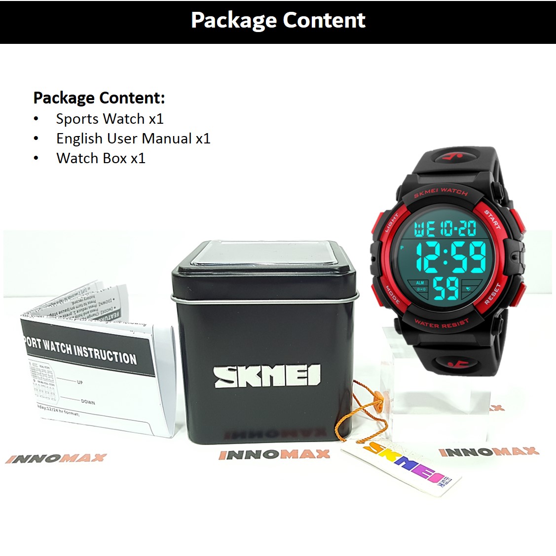 skmei 1258 watch manual